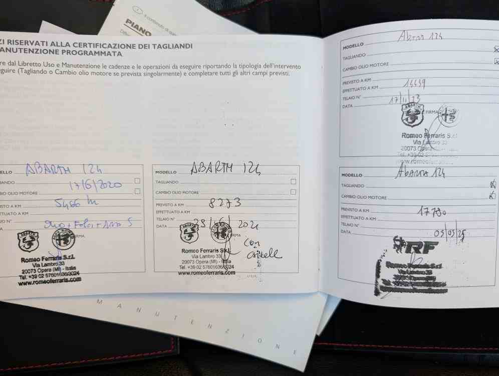 Abarth 124  Spider 70° Anniversario Turismo 1.4 t. m.air  170cv - vendita auto a Genova