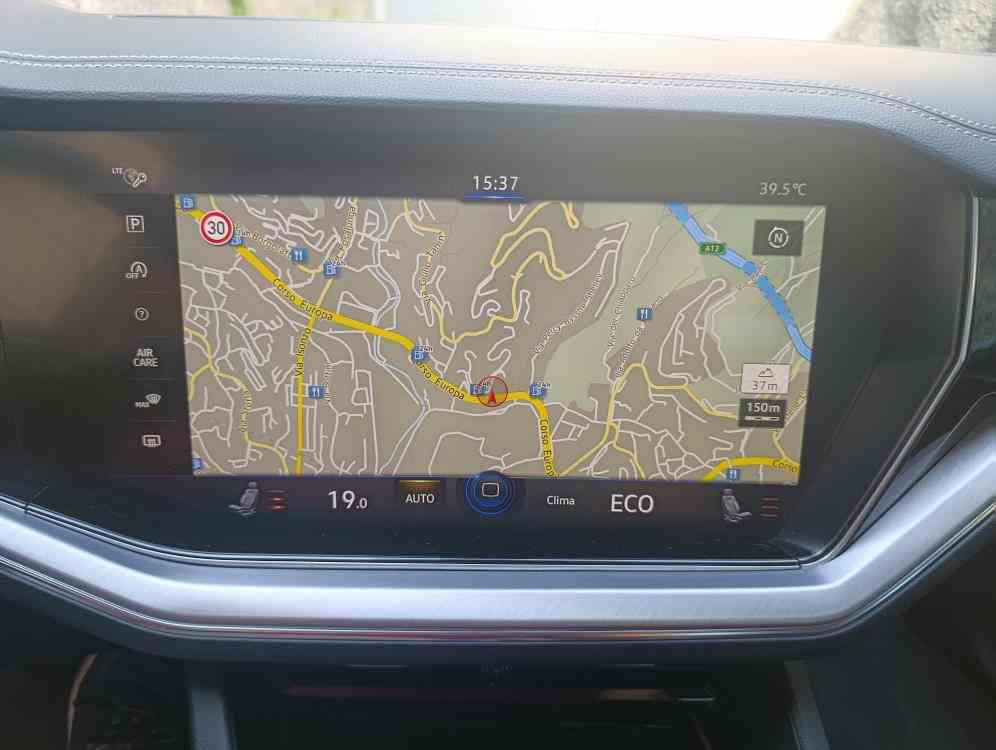 VOLKSWAGEN TOUAREG Touareg III 2018 3.0 V6 tdi Advanced 231cv tiptronic con SOSPENSIONI PNEUMATICHE - vendita auto a Genova