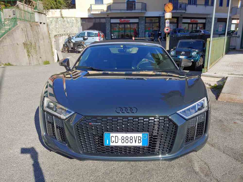 AUDI R8 SPYDER 5.2 V10 fsi quattro 540cv s-tronic IVA ESPOSTA - vendita auto a Genova
