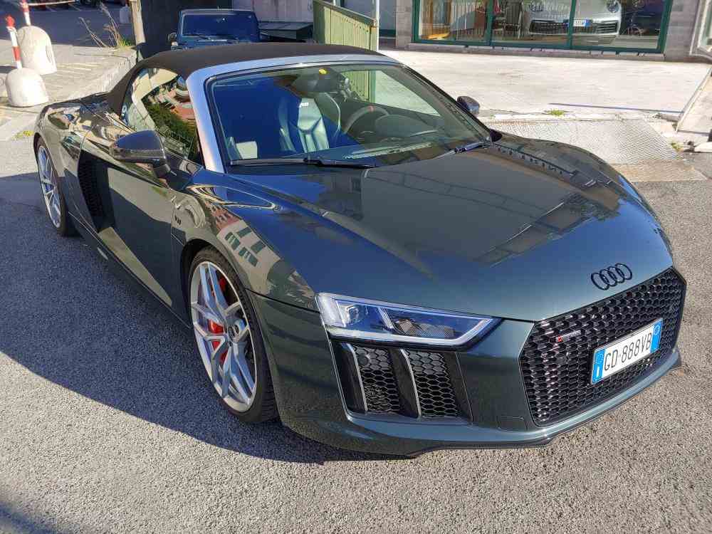 AUDI R8 SPYDER 5.2 V10 fsi quattro 540cv s-tronic IVA ESPOSTA - vendita auto a Genova