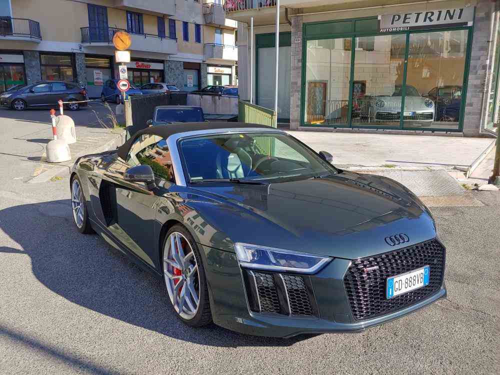 AUDI R8 SPYDER 5.2 V10 fsi quattro 540cv s-tronic IVA ESPOSTA - vendita auto a Genova
