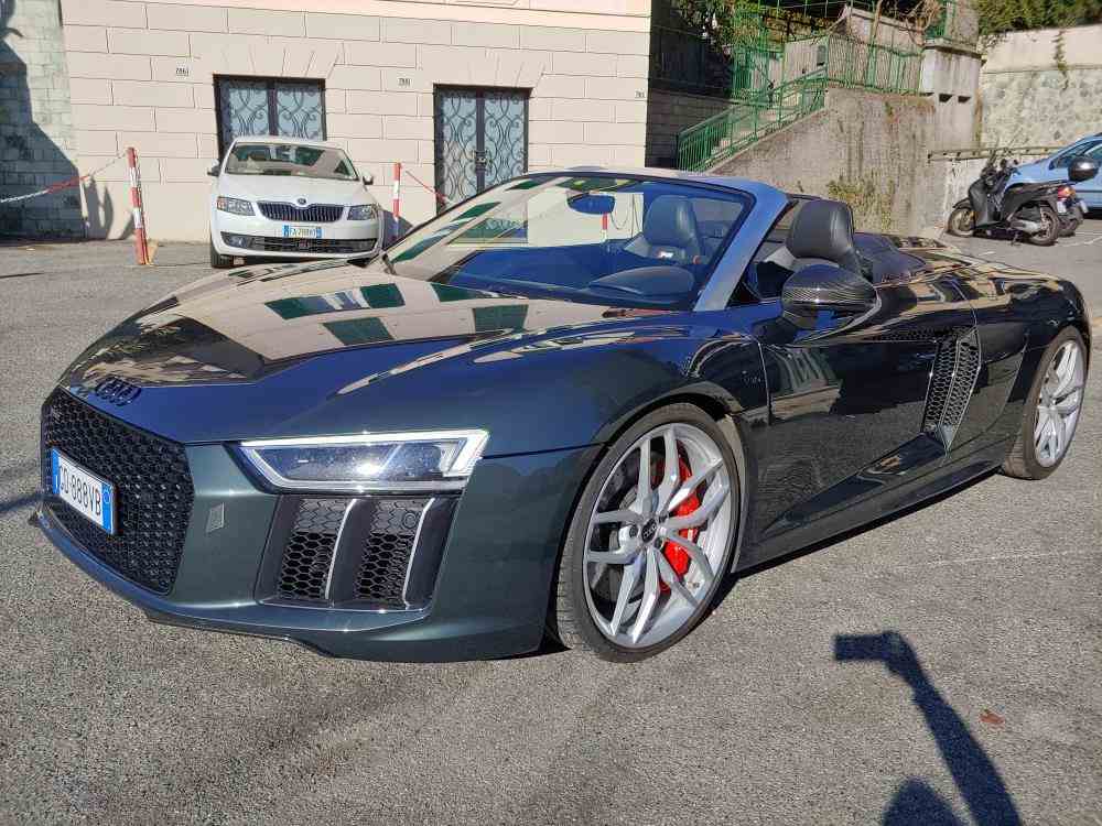AUDI R8 SPYDER 5.2 V10 fsi quattro 540cv s-tronic IVA ESPOSTA - vendita auto a Genova