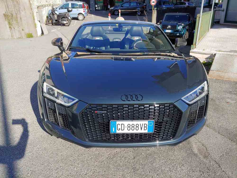 AUDI R8 SPYDER 5.2 V10 fsi quattro 540cv s-tronic IVA ESPOSTA - vendita auto a Genova
