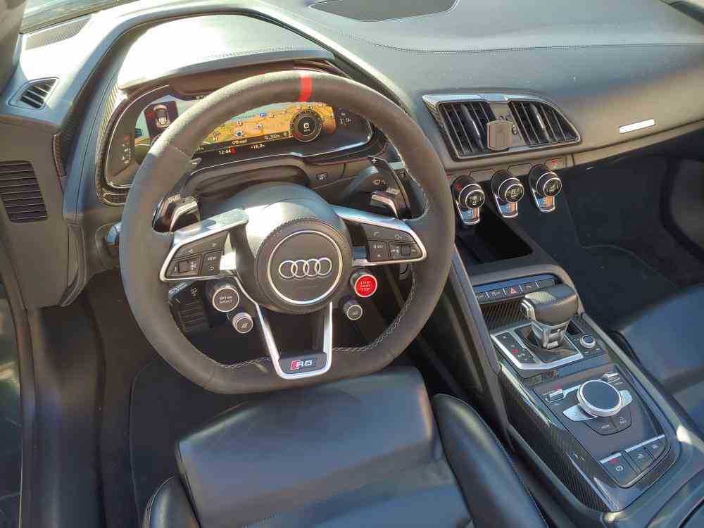 AUDI R8 SPYDER 5.2 V10 fsi quattro 540cv s-tronic IVA ESPOSTA - vendita auto a Genova