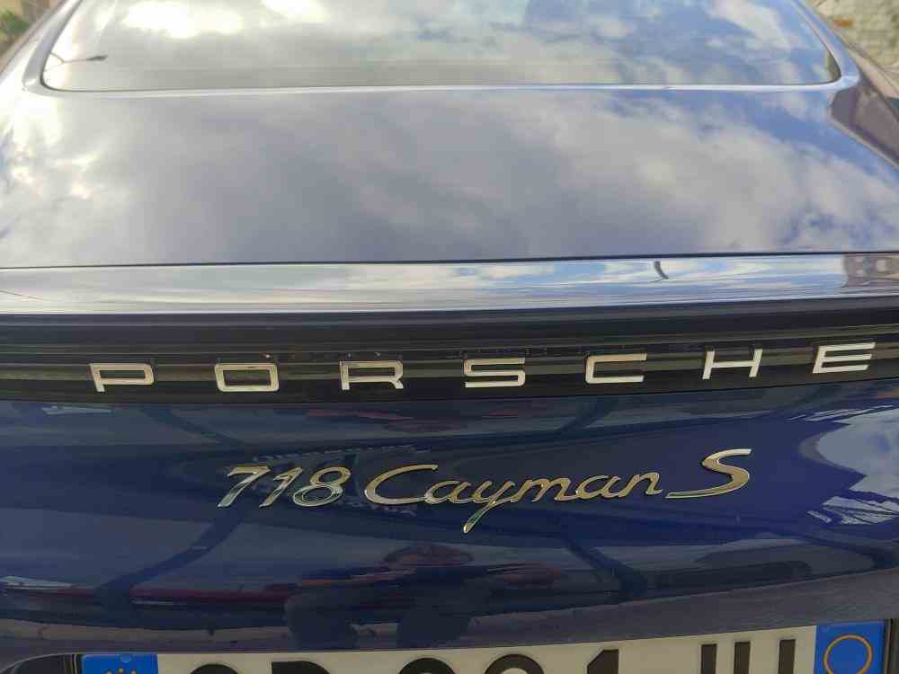 PORSCHE  718  CAYMAN S 2.5 350 CV - vendita auto a Genova