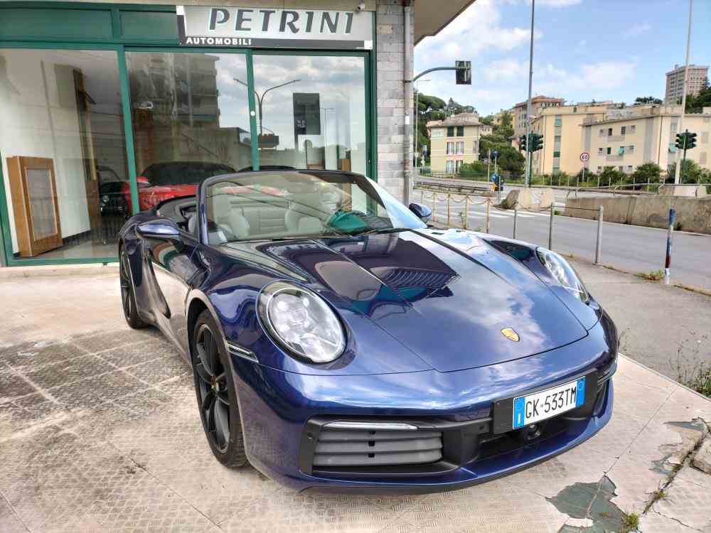 PORSCHE 911 992 CARRERA CABRIO 3.0  - vendita auto a Genova